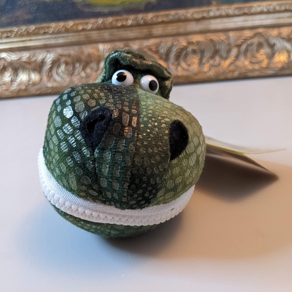 VTG Disney Toy Story 2 REX Plush Keychain Zip Riddle Book - Picture 3 of 7